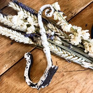 Beautiful old Victorian metal hook