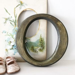 Lovely reclaimed wooden shop letter (O - 21.5cm)