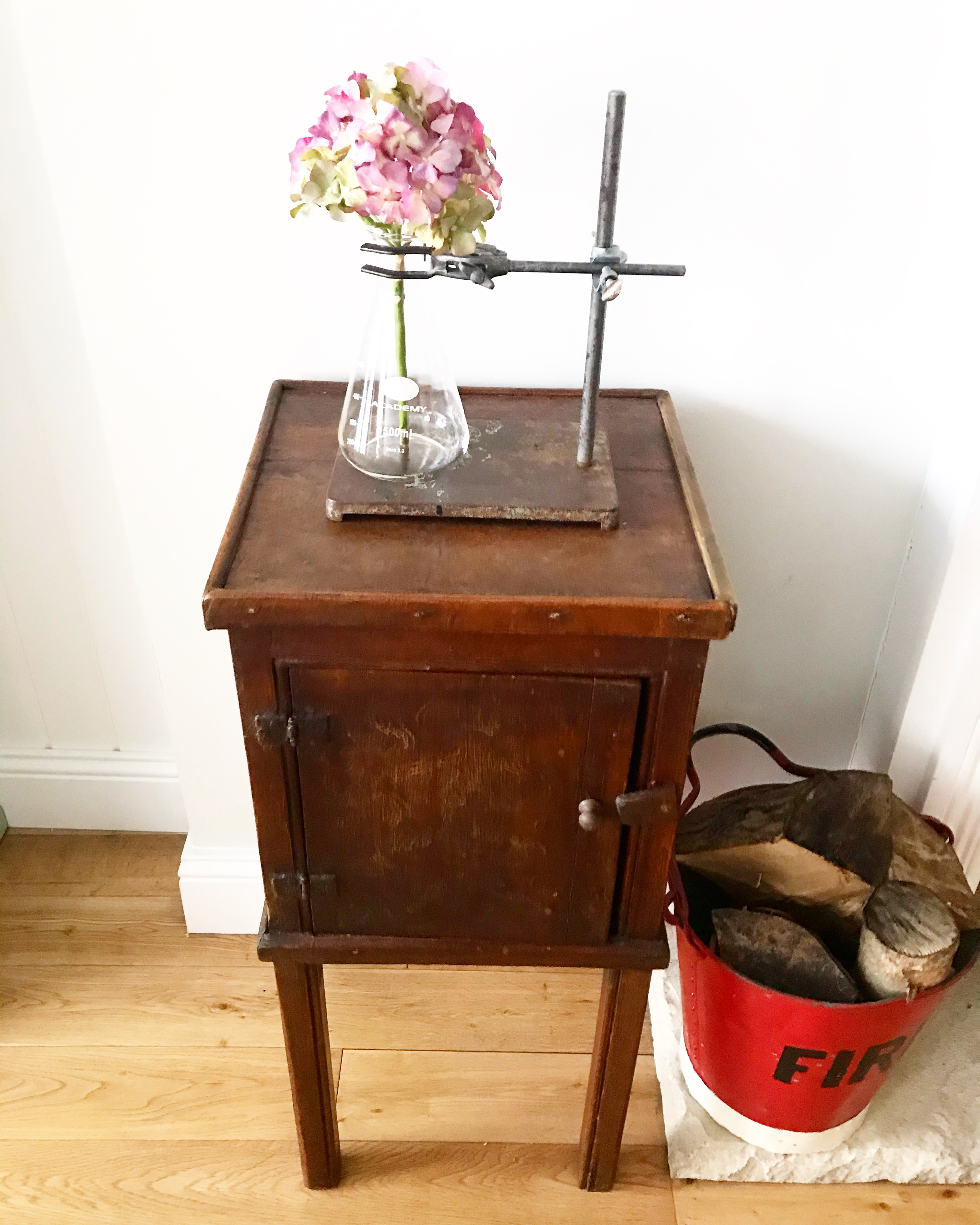 Wonderful 1840's rustic wooden pot cupboard Wonderful 1840's rustic wooden pot cupboard
