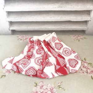 Lovely handmade Christmas stocking bunting